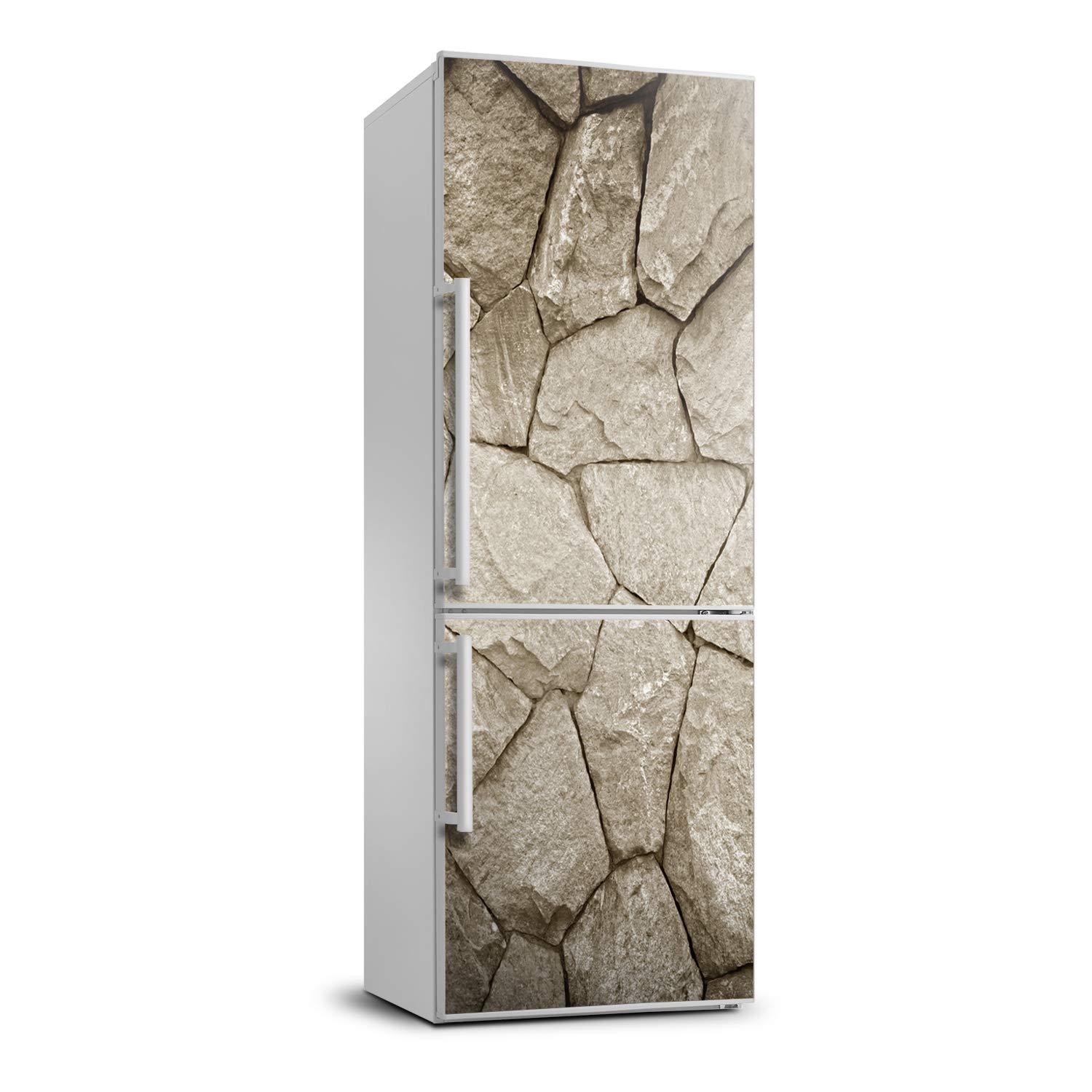 Autocollant frigo 70x190cm Tulup pour masquer les rayures et décorer