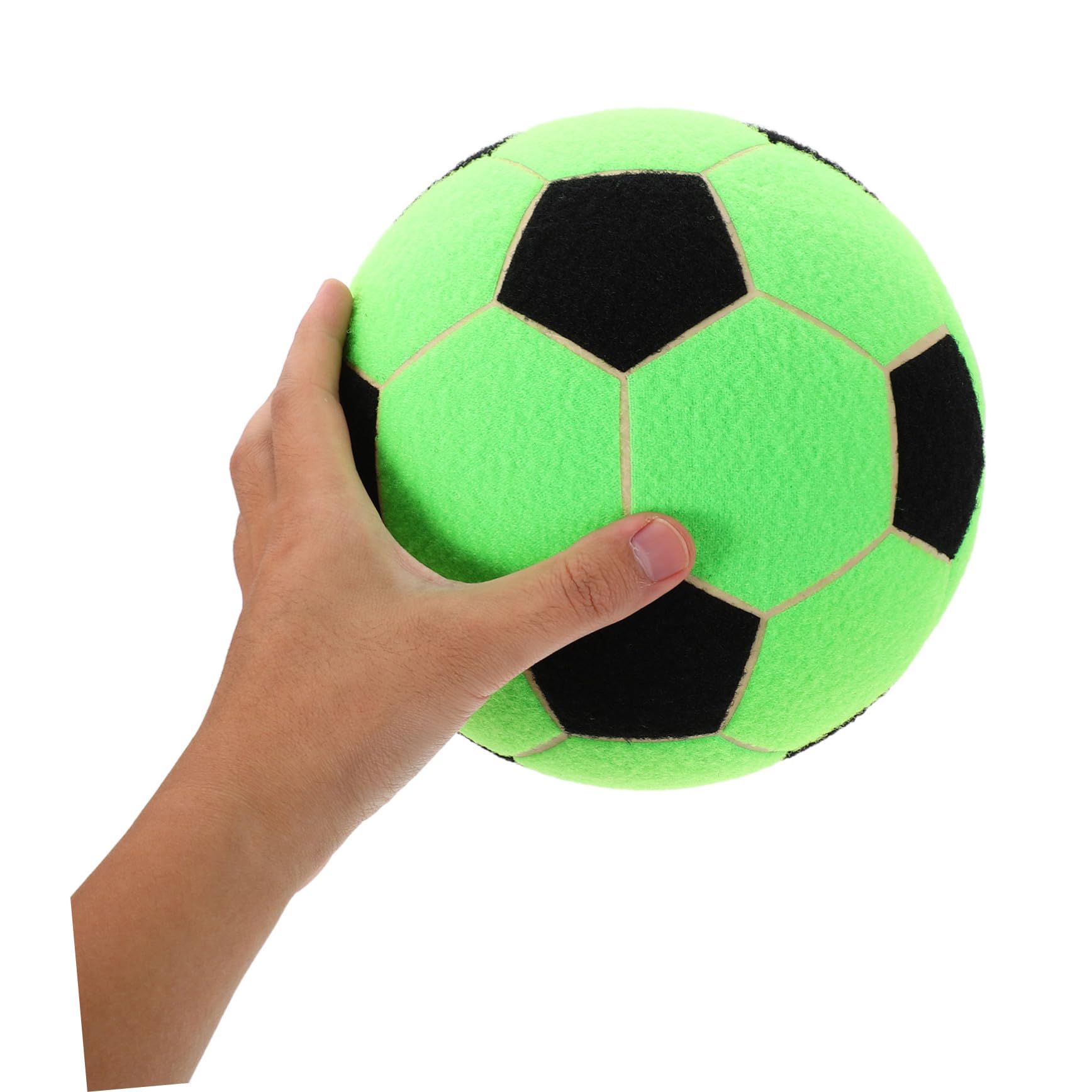 Pelota de Dardos de Fútbol Inflable de Fieltro y Caucho, 1