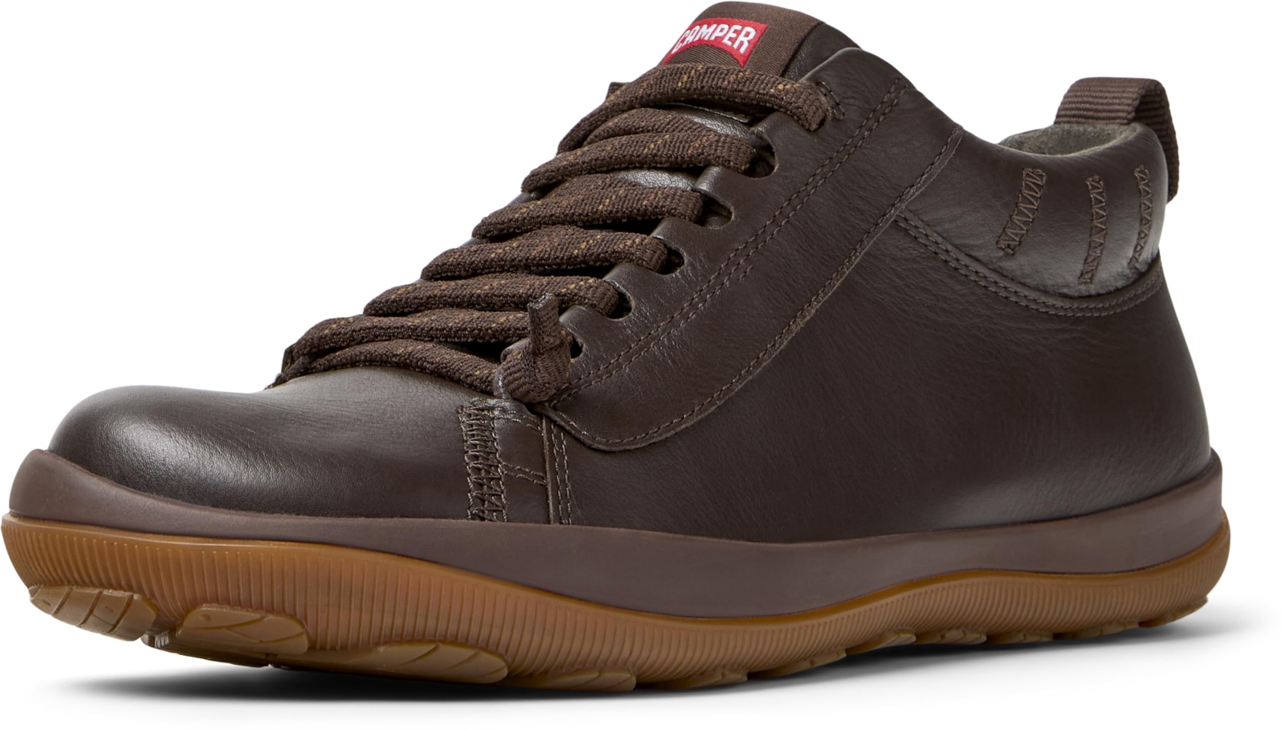 Camper Peu Pista Gm K300285 - Botín para hombre, color marrón oscuro 042, talla 39 EU, Marrón oscuro 042, 39 EU