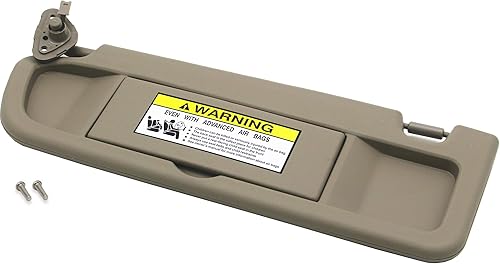Miniatura 4 de Ezzy Auto Visera solar lateral del pasajero derecho gris para Honda Civic 2006 2007 2008 2009 2010 2011 EX LX Sedan SI Coupe 83280-SNA-A01ZA