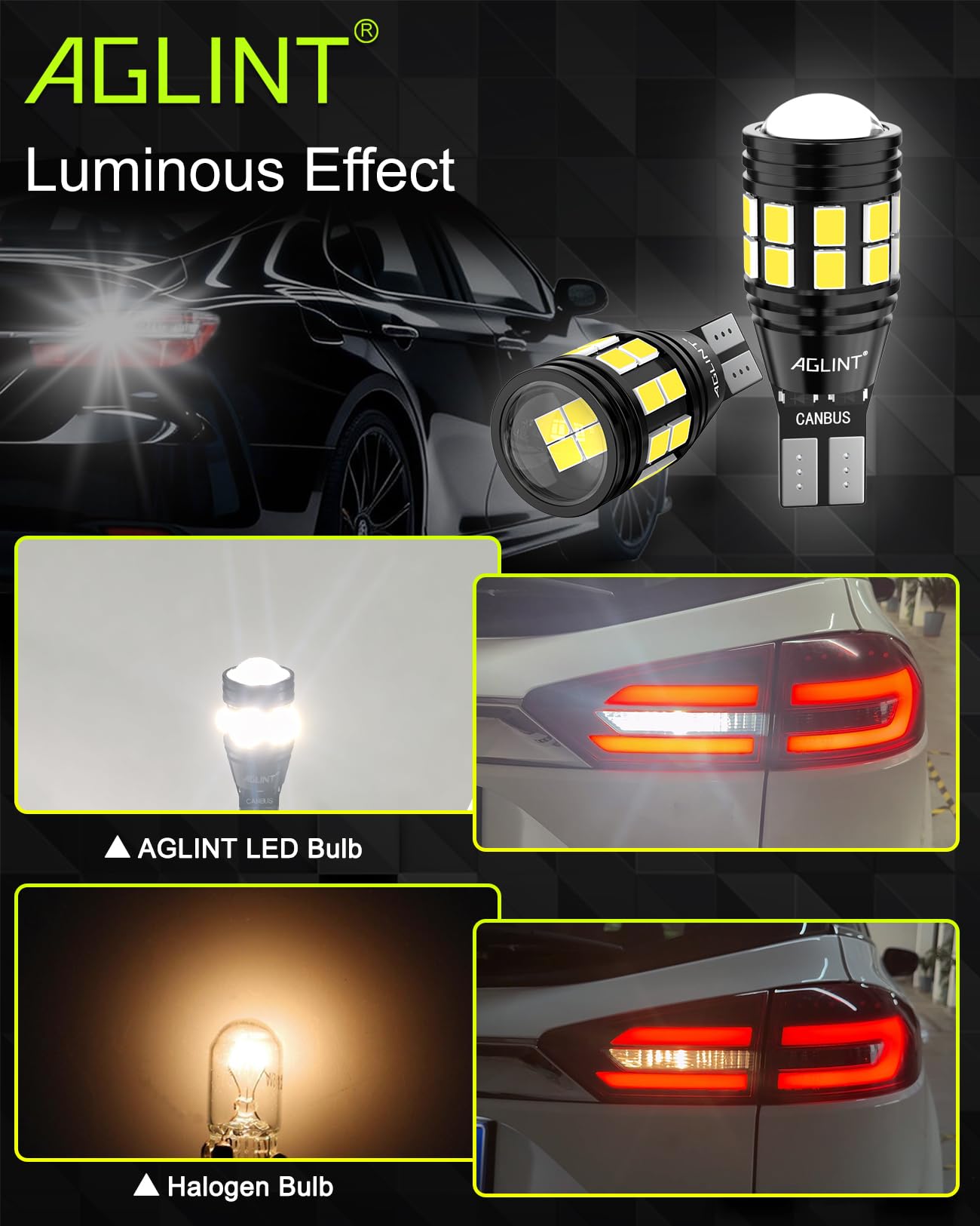 T15 W16W Żarówki LED CANBUS Bez Błędów 22SMD T16 955 921 912 Klin do Samochodowych świateł Wstecznych