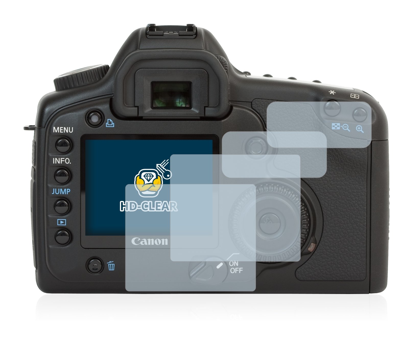 Dipos Displayschutzfolie Für Canon EOS 5D Mark II – Klar, Kratzfest, Blasenfrei