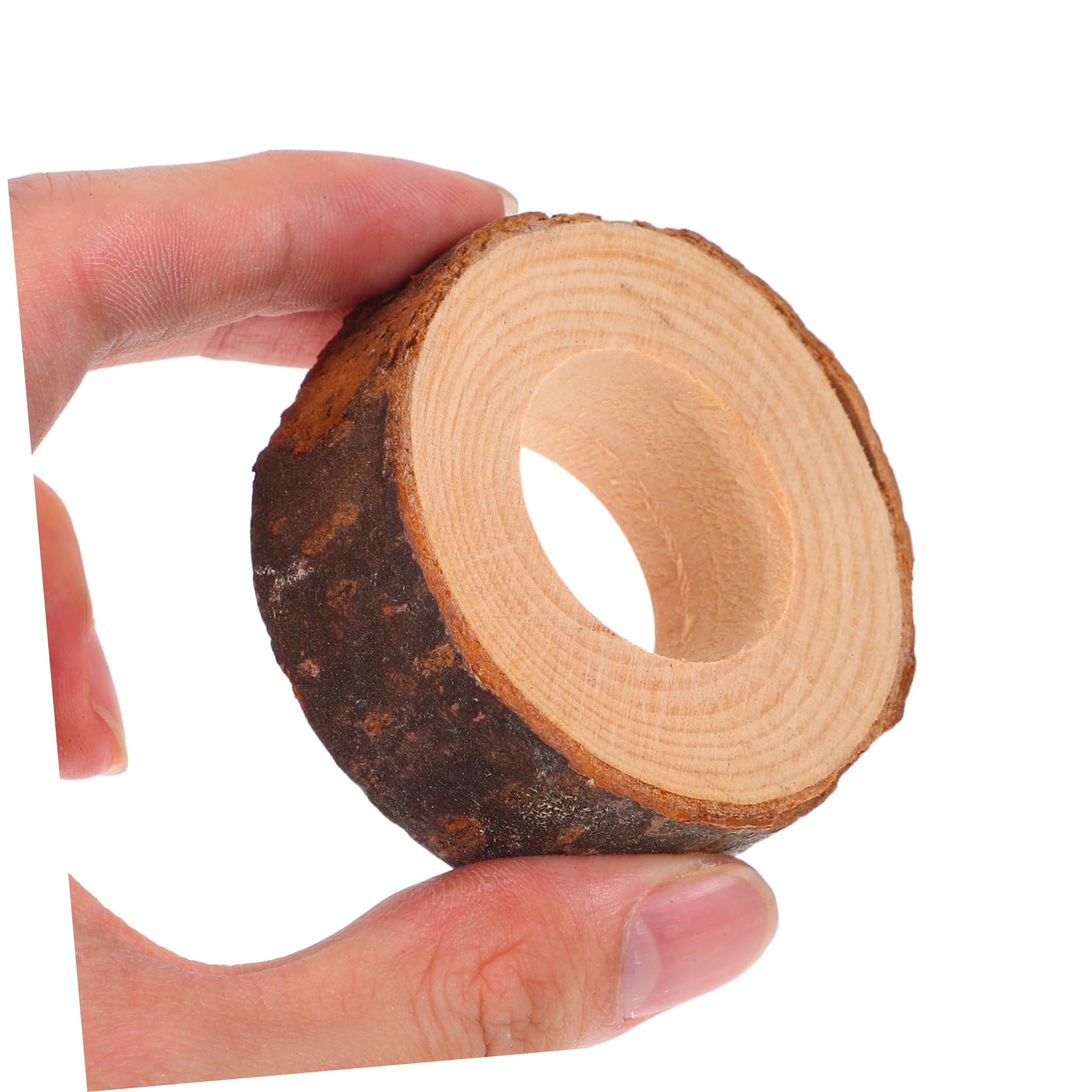 GALPADA 20 Pezzi Porta Tovaglioli in Legno Naturale Rustic Serviette Rings per e Feste Supporti in Legno Versatili per Matrimoni e Decorazioni Tavola