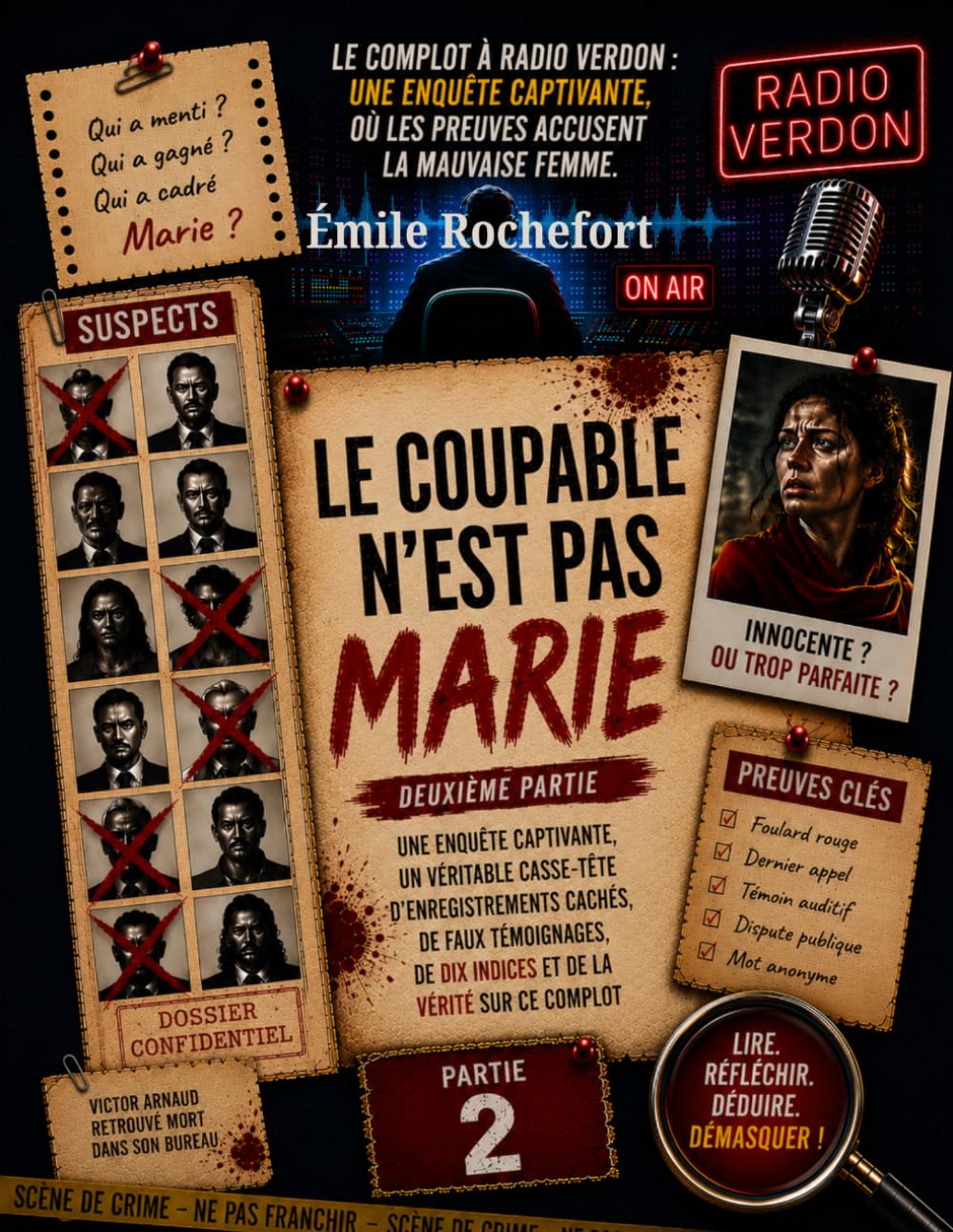 LE COUPABLE N'EST PAS MARIE, DEUXIÈME PARTIE: Une enquête captivante, un véritable casse-tête d'enregistrements cachés, de faux témoignages, de dix indices et de la vérité sur ce complot
