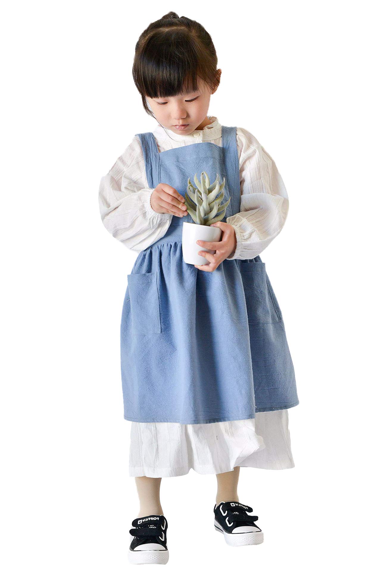 エプロン LiiLU folk apron 4Y Liilu Folk Apron