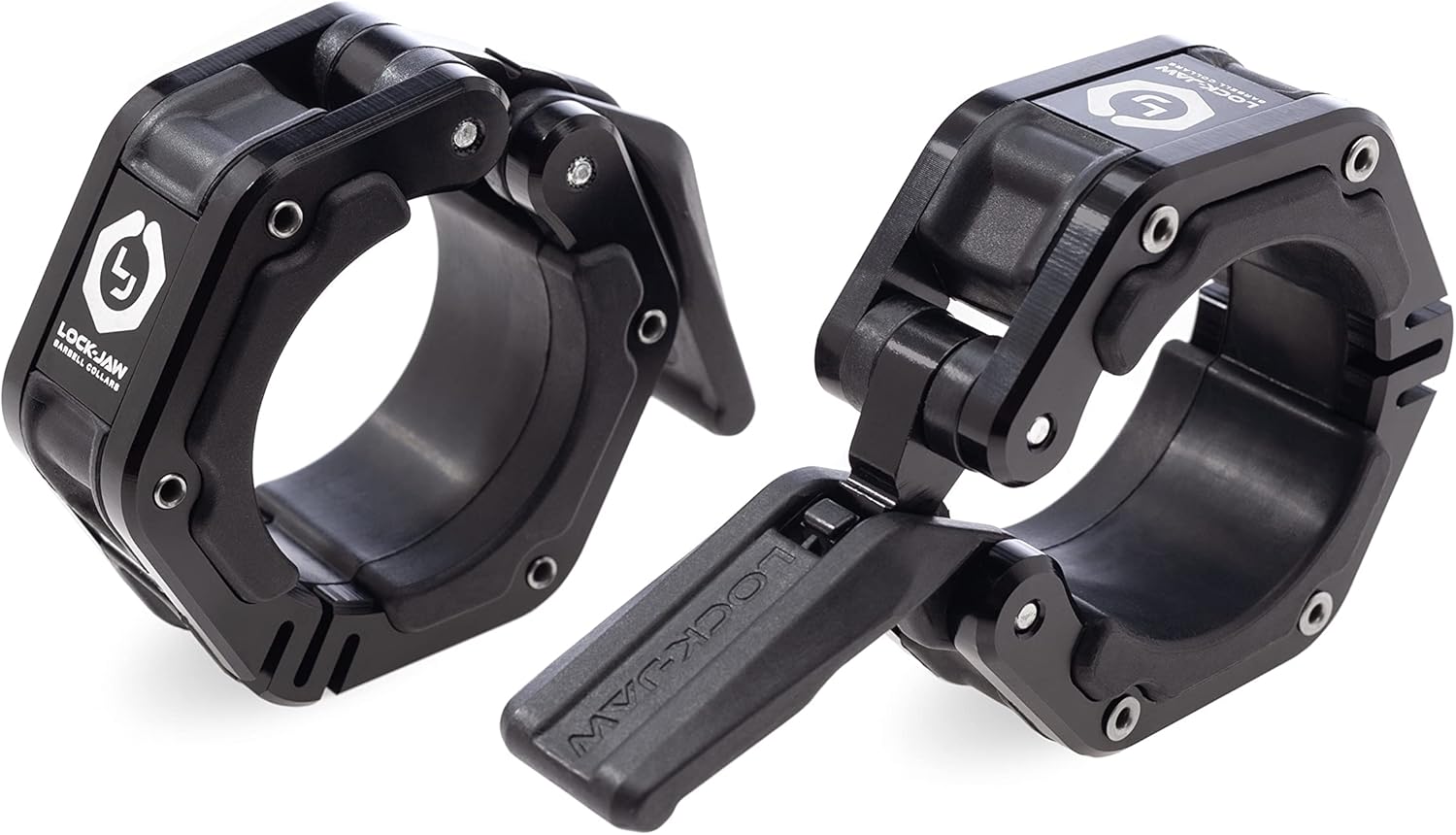 Lock-Jaw Flex Quick Release Aluminum Barbell Collar with Magnet