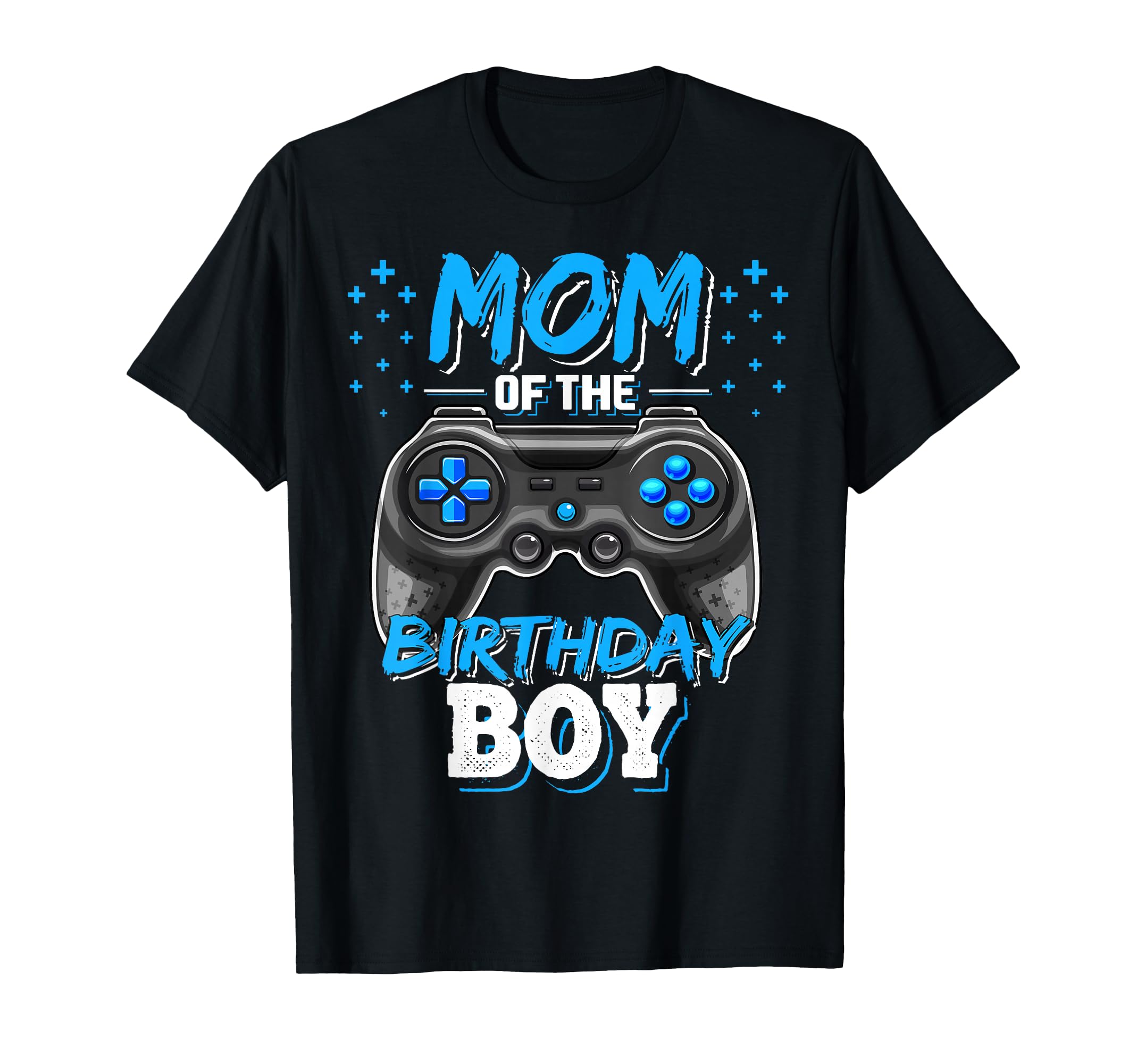 Mom of The Birthday Boy Matching Video Gamer Birthday Party T-Shirt Small