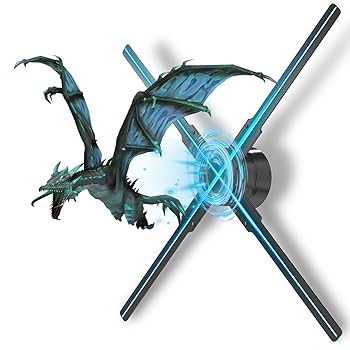 フォログラムファン　立体映像 インボイス対応！] 3Dホログラムファン 65cm専用 【 保護カバー