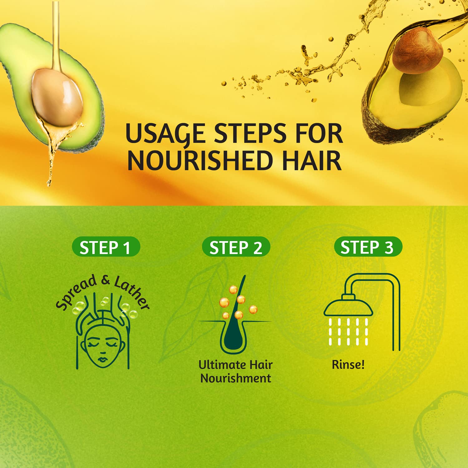 Vatika Naturals Oil Shampoo - Detoxify, Nourish, and Repeat for Luxuriously Revitalized Hair - Phthalate-Mineral Oil free - Avocado Extracts 425ML