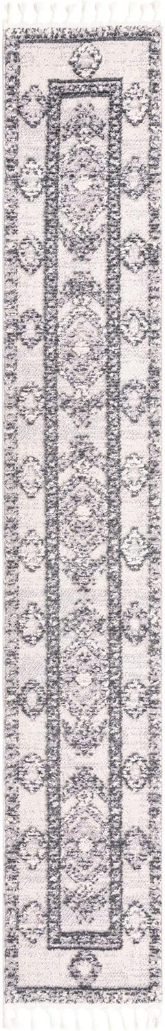 Unique Loom Cherokee Collection Area Rug - Boone (2' x 12' 2" Runner, Sand/Gray)