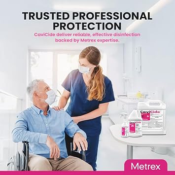 Metrex CaviCide Germicidal Surface Disinfectant Spray, 24 Oz Spray, 1 Count
