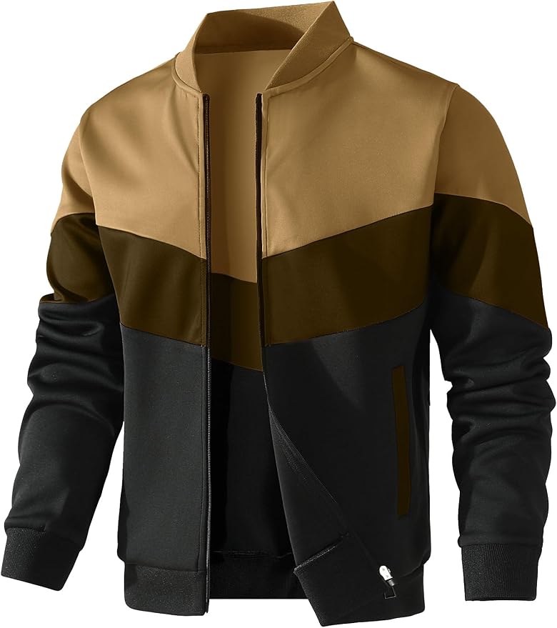 Lightweight Mens Casual Bomber Jacket
