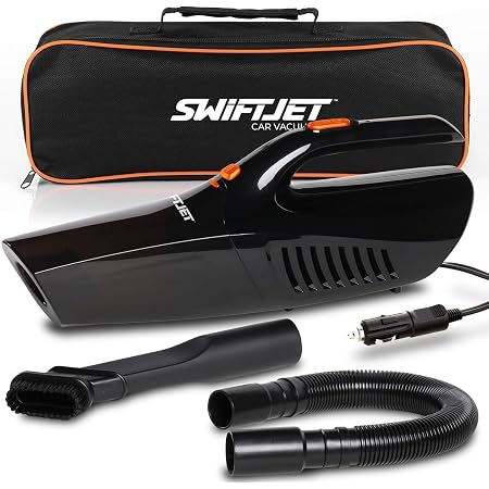 Amazon.com: SwiftJet Aspiradora de coche – Mini aspiradora de coche –  Limpieza de coche – Aspiradora para coche – Aspiradora para Carro o  Accesorios para Carro – Detalles de coches para hombres y mujeres :  Automotriz