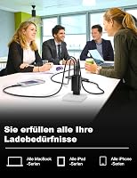 CAKOBLE USB-C kábel 2m 240W, 4K@60Hz, Thunderbolt 4/3 kompatibilis iPhone 15 MacBook Samsung 6