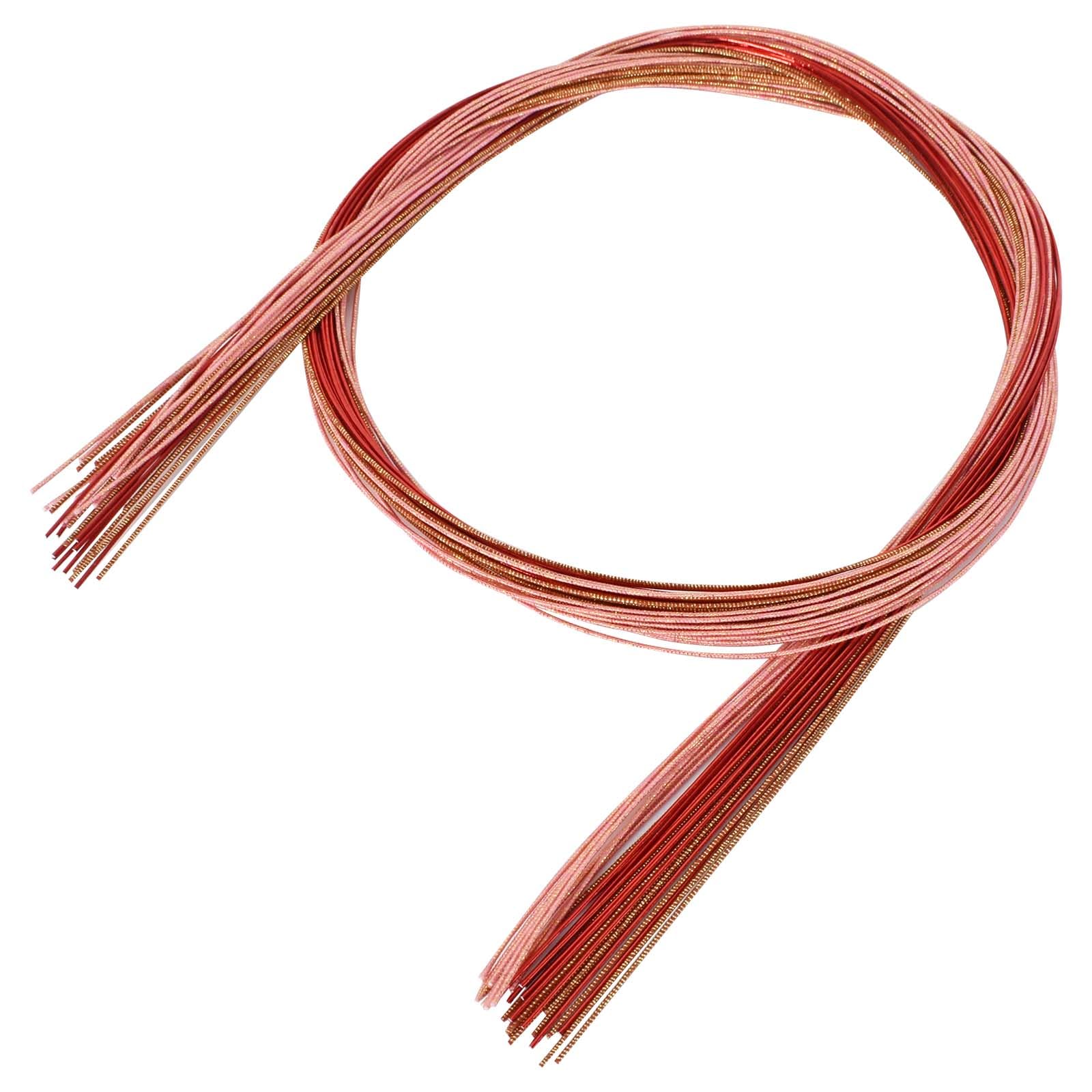 Mizuhiki String Set, Length 35.4 inches (90 cm), Set of 30, Hair Ornament, Festival Bag, Decoration, Water Drawing, Knot, Craft, Material, String Assortment, Kimono Accessories, Gift Accessories, Nail
