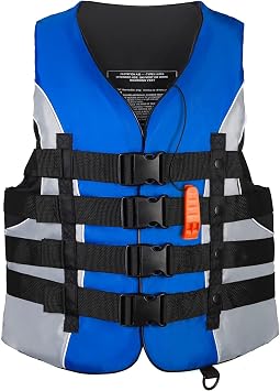 Leader Accessories Adult Universal USCG Approved Life Jacket Vest Boat Vest