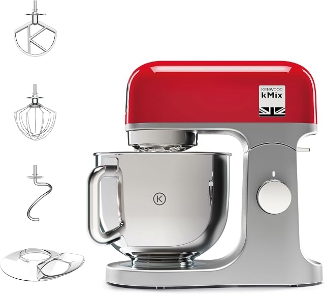 Kenwood KMX750RD Stand Mixer, 1000 W, Red