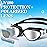 WIN.MAX Polarized Swimming Goggles Swim Pool Goggles Anti Fog Anti UV No Leakage Clear Vision for Men Women Adults Teenagers