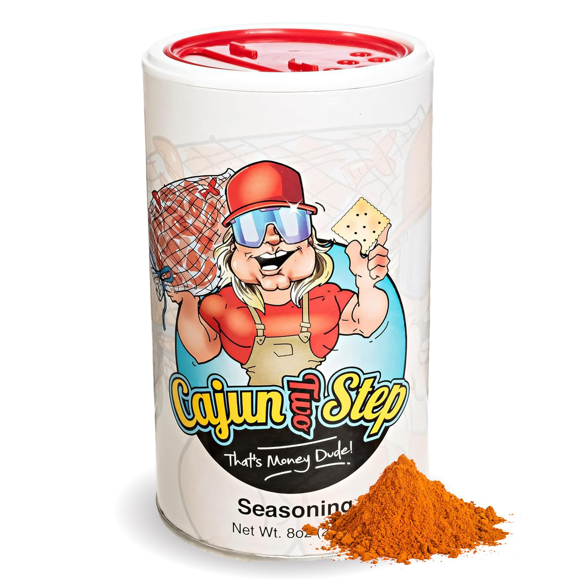 Cajun Two Step Seasoning by StaleKracker - 1 pck, Original Seasoning for Authentic Creole Louisiana Cuisine (8 oz.)