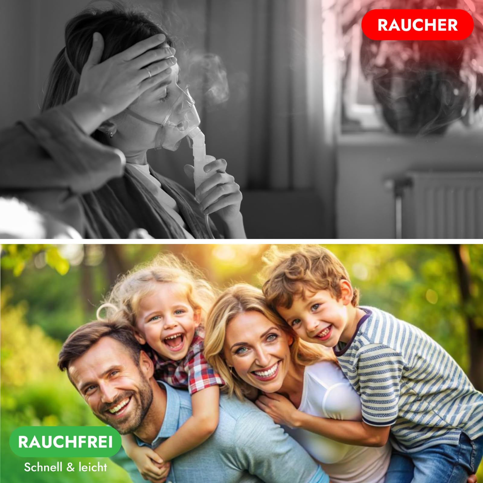 Rauchentwöhnung Atemholz mit leckerem Minze, Blaubeere und Eukalyptus Mix Geschmack – 9× Filter MIT MEHR WIDERSTAND – Zigarettenersatz & Rauchfrei Hilfsmittel (Generation 1)