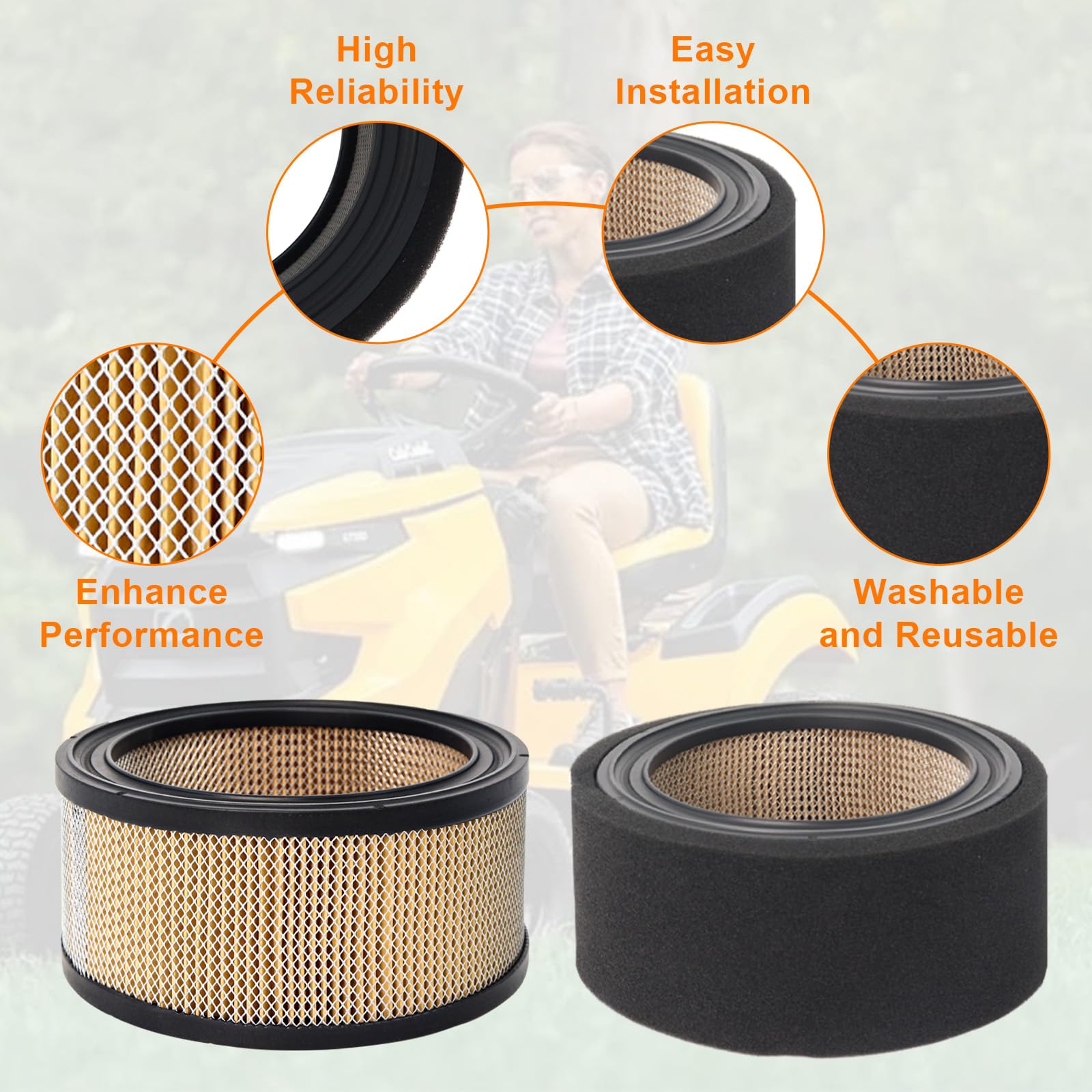 Amazon.com: 45 083 02-S Air Filter Kit, Air Filter & Pre-Filter