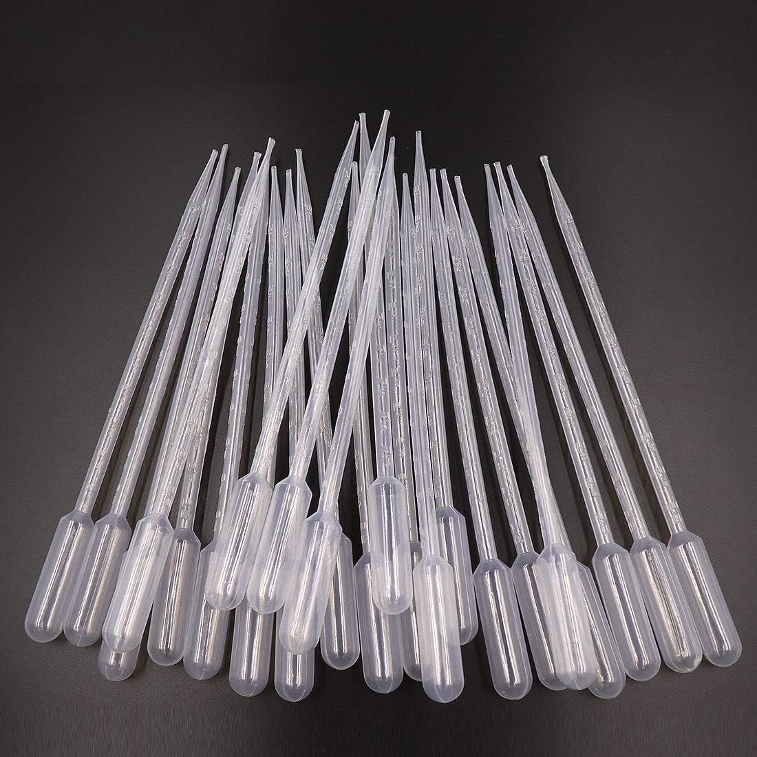 Sscon Transfer Pipette 50Pcs 10ml Disposable Graduated Eye Dropper | These 50 plastic transfer pipettes are disposable graduated eye droppers with 10ml capacity