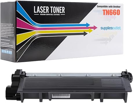 TN660 Toner Cartridge Brother Printer Replacement for Brother TN660 TN-660 TN630 TN-630 Compatible with HL-L2300D HL-L2380DW HL-L2320D DCP-L2540DW HL-L2340DW HL-L2360DW HL-L2305W