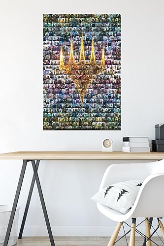 Vista 4 de Trends International Magic: The Gathering - Póster de collage de pared, 22.375 x 34 pulgadas, versión sin marco Versión sin marco,Paquete de póster