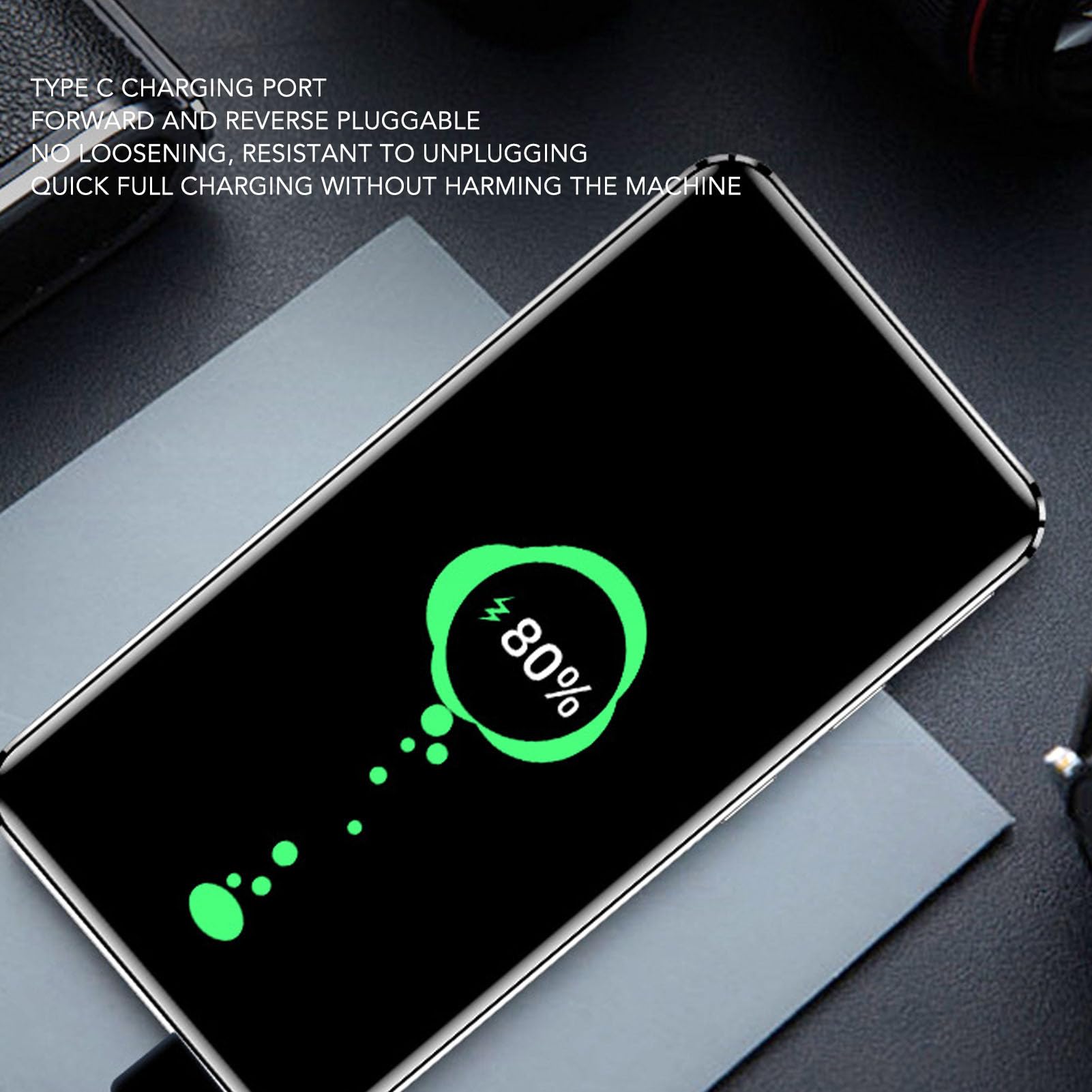 Dyktafon, Wydajny Chip AI Smart 5.0 Odtwarzacz MP4 Redukcja Szumów HD WiFi Elektryczna Książka Długi Czas Pracy Baterii do Nagrywania w Internecie (32GB)