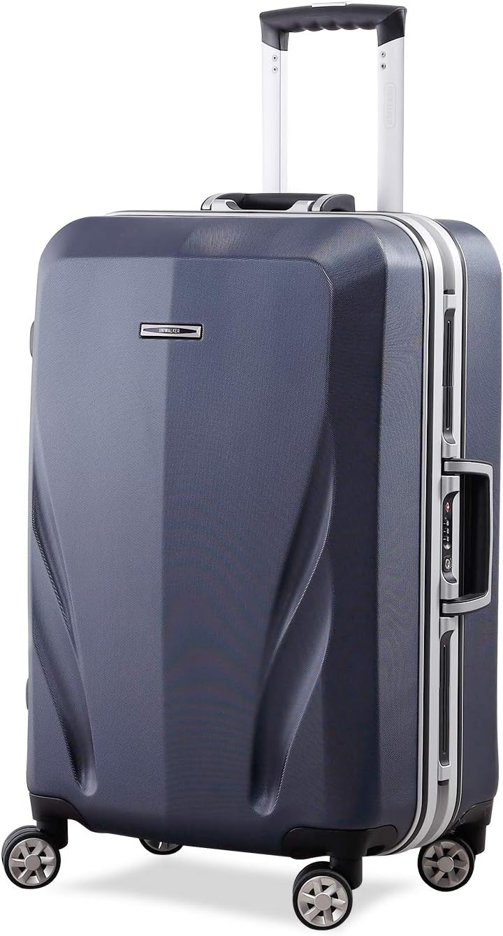 Unitravel Hardside Luggage Rolling Suitcase Lightweight Carry On Trunk with Spinner Wheels