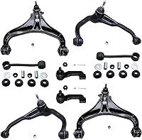 Vista 832 de Detroit Axle - Kit de brazos de control de extremo de 8 piezas para Toyota 2001-2003 Highlander 2002-2003 Camry Lexus ES300, 2 brazos de control