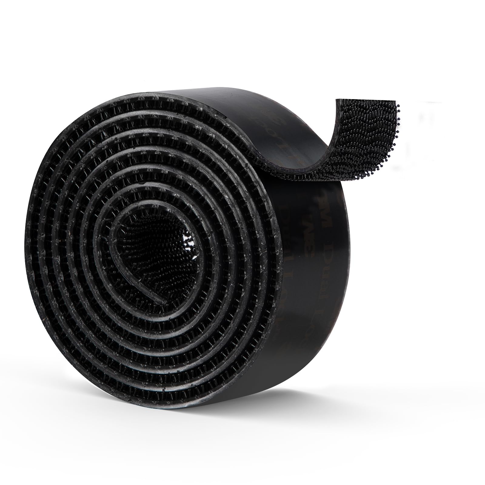 Dual Lock 1" x 2 Ft Black, Reclosable Fastener Mounting Tape Interlocking Mushroom Shaped Heavy Duty Removable Adhesive Strip for Indoor Outdoor Mounting, Type 250 SJ3550A