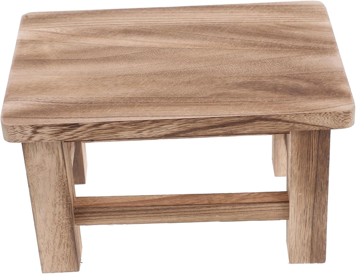 Mikinona Wooden Step Stool for Toddlers Boys and Girls Stool for Bathroom Bedside