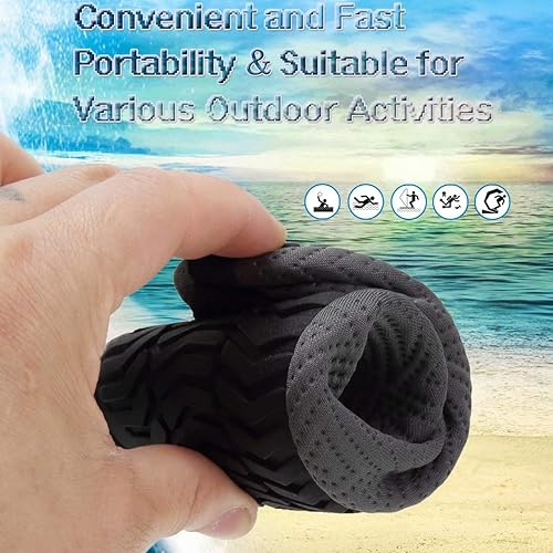 Miniatura 5 de YALOX - Zapatos de agua para deportes al aire libre, playa, natación, acuáticos, secado rápido, zapatos tipo calcetines, calzado descalzo para surf
