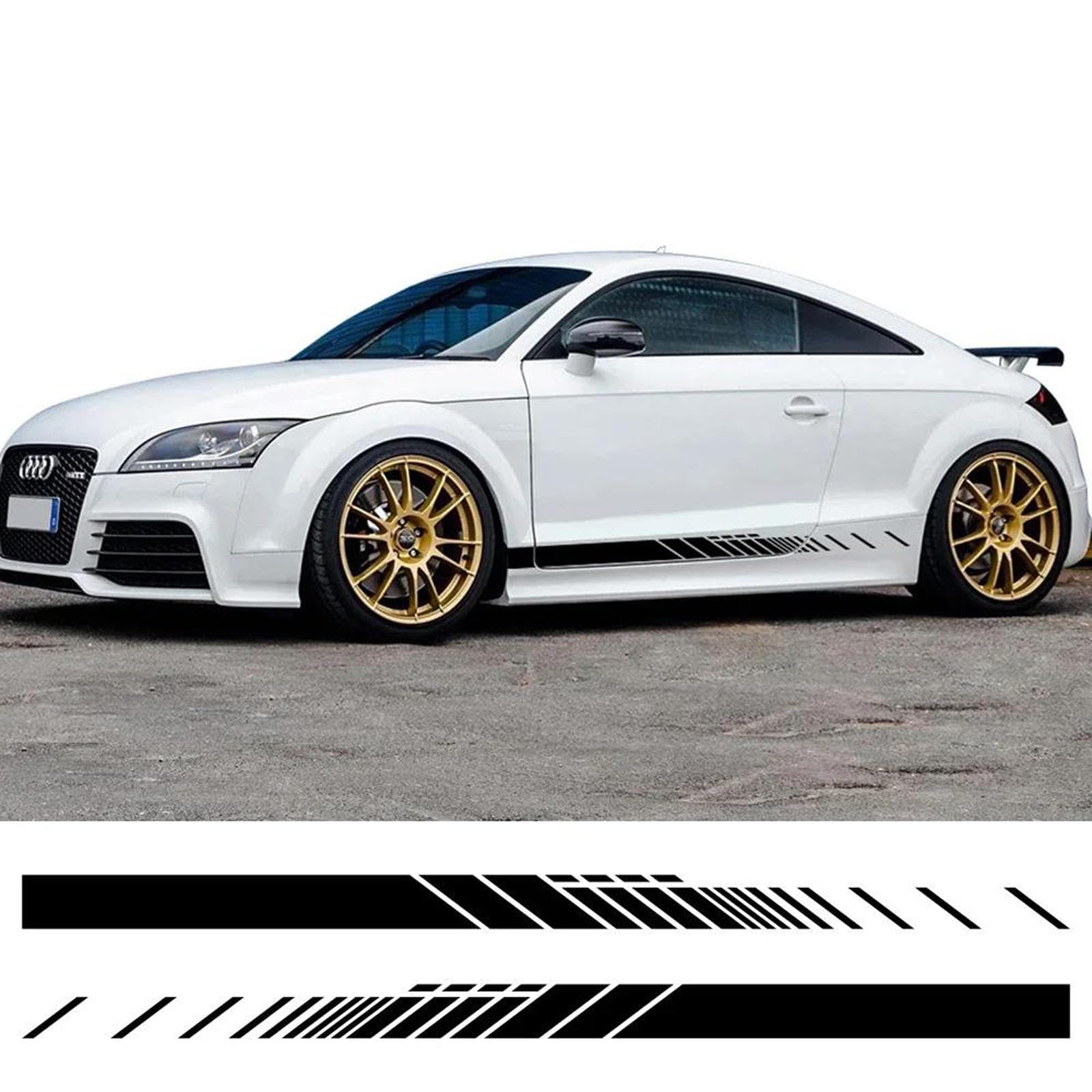 Copertura In Fibra Di Carbonio Per Audi TT MK2 8J 2006-2014 – Rivestimento Cambio Classico, Adesivo Antigraffio, Nero