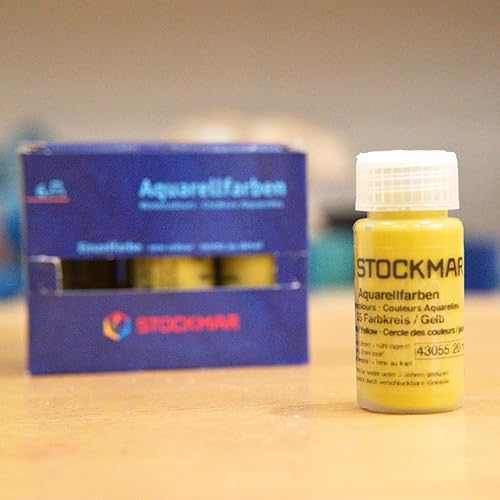 Miniatura 2 de Stockmar Círculo Color Acuarela Pintura Amarillo 20ml