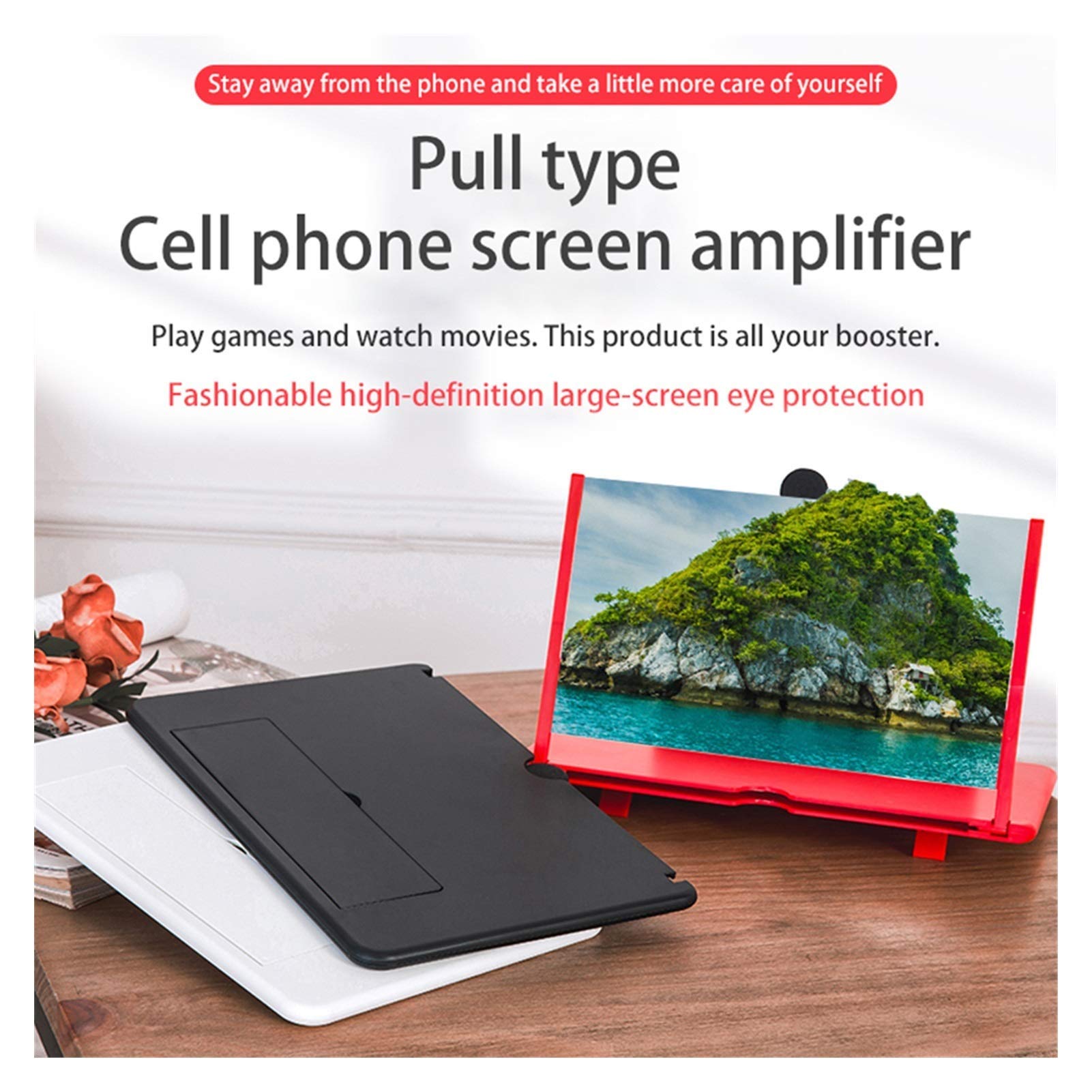 LENTE D'INGRANDIMENTO SCHERMO CELLULARE, CONSENTE DI VEDERE CHIARAMENTE | Leroy Merlin - Foto 2