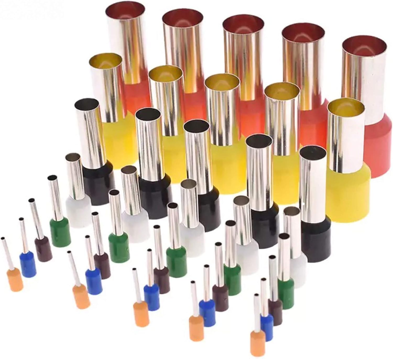 aRtEllcoco 4 Piece Semi Round Hole Cutters Stainless Steel and Wood Handle Pottery Clay Sculpture Ceramic Tools for Circle Shaping (4pcs Semi Round Hole Cutters)