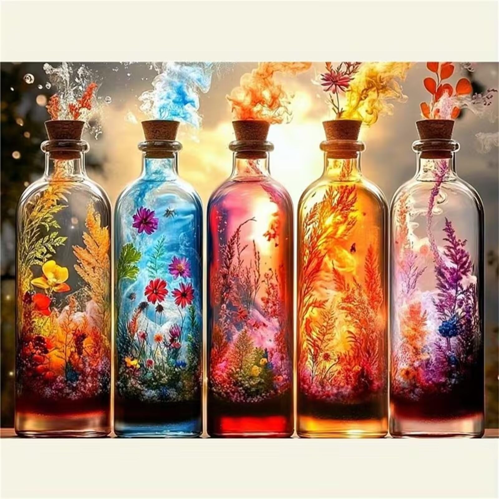 Puzzle 2000 sztuk, kolorowe szklane puzzle dla dorosłych, puzzle dla dorosłych, zabawki prezentowe dla dorosłych, zabawki rozrywkowe puzzle, zestaw puzzli