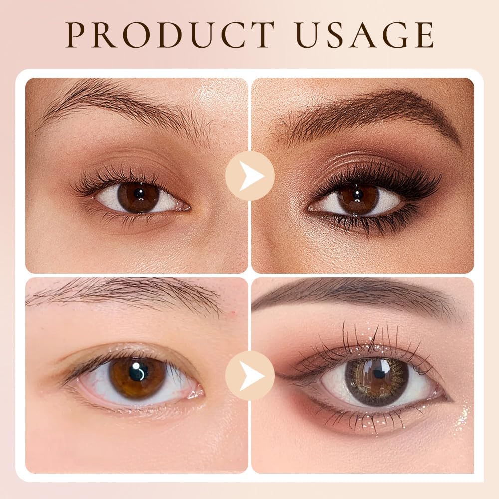 Ombretto Stick Crema Brillante Ombretto Stick 16 Colori Evidenziatore Penna Eyeliner Ombretto Glitter Impermeabile, Trucco Occhi Sfumabile, Vegano e Cruelty-Free (Color : 16 Color)