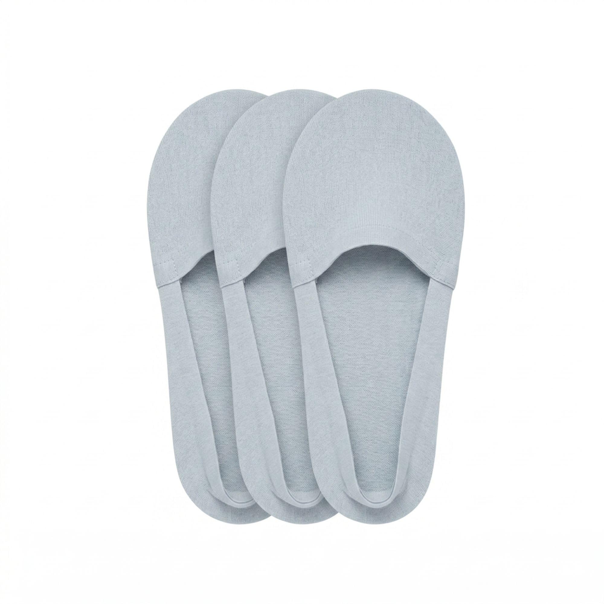 No Show Socks for Men & Women | Pack of 2 Grey Loafer Socks | Invisible Low Cut Cotton Socks | Anti-Slip Heel Grip | Breathable & Comfortable Loafer Socks-image-48