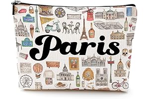 Indulge in Parisian Charm with our Exquisite Cosmetic Bag