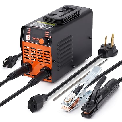 VEVOR Stick Welder, 160Amp 2 in 1 ARC/Lift Tig Welder Machine 110/220V with Hot Start Arc Force Anti-Stick