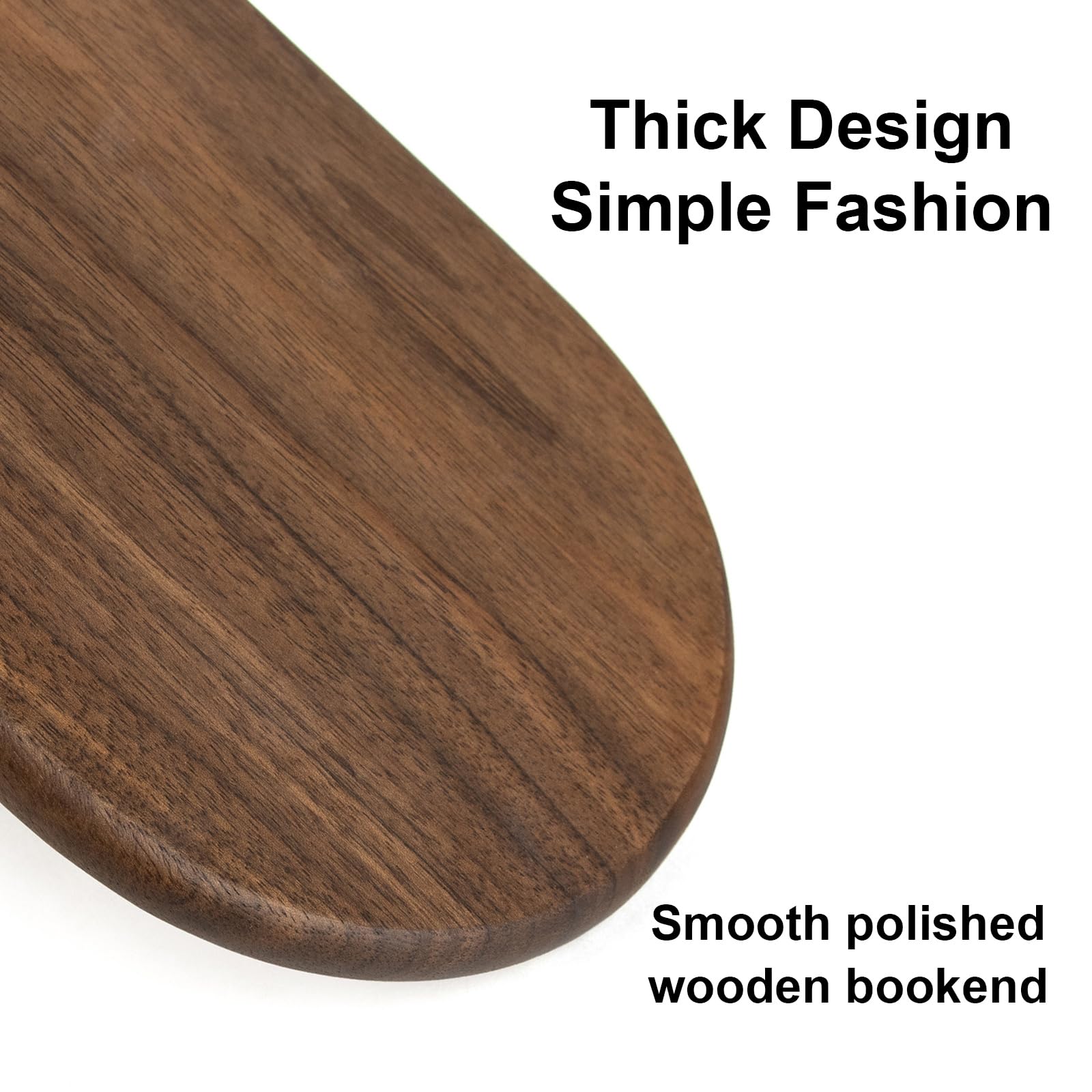 1 paar boekensteunen plank, houten boekensteunen, zware boekhouders, houten boekenstopper, antislip boekenstandaard, voor thuis, kantoor, school, bibliotheek (ronde kop, groot 1 paar boekensteunen plank, houten boekensteunen, zware boekhouders, houten boekenstopper, antislip boekenstandaard, voor thuis, kantoor, school, bibliotheek (ronde kop, groot
