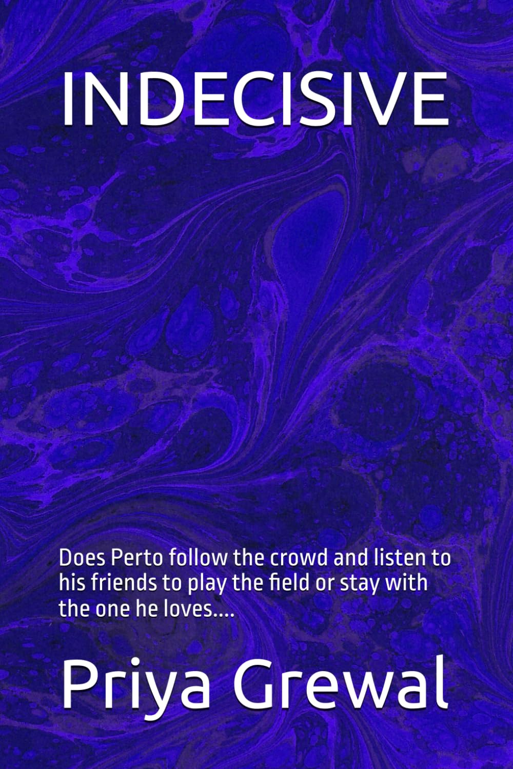 INDECISIVE: Does Perto follow the crowd and listen to his friends to play the field or stay with the one he loves....