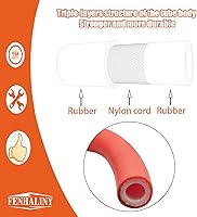 Vista 3 de Manguera de drenaje de aceite de 3/8 '' STAN1438 compatible con motores Tecumseh, Kohler con un tamaño de puerto de drenaje de 3/8 pulgadas