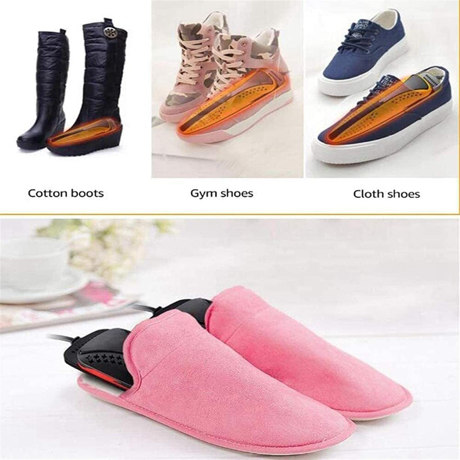 Asciuga scarponi, asciuga scarponi, asciuga guanti e scalda scarponi con soffiatore di calore, rack regolabile portatile, scaldapiedi elettrico per scarpe, guanti, cappelli, calzini, scarponi da
