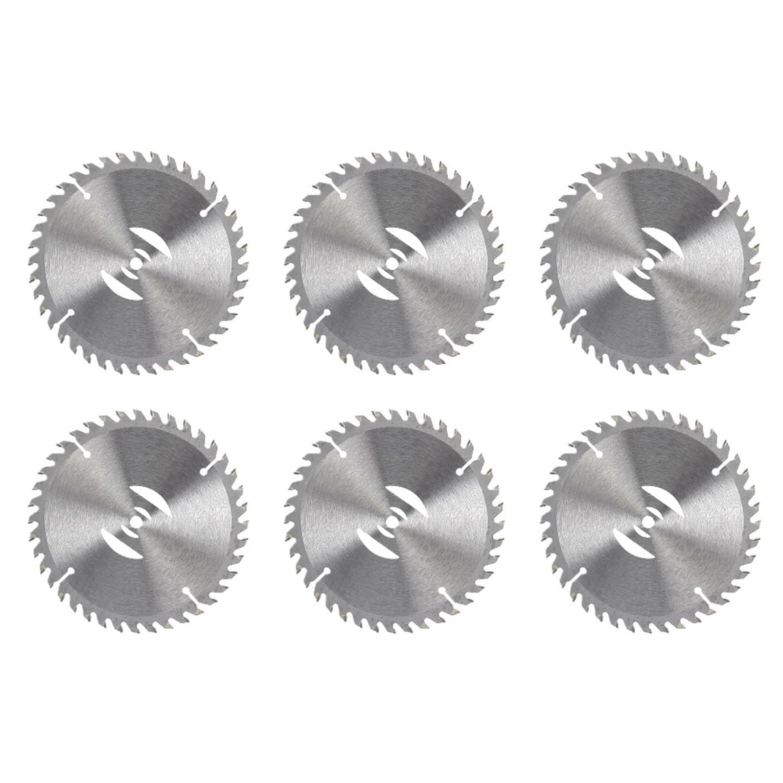 Testine for Tagliabordi in Metallo da 150 Mm, 40 Denti, Lame di Ricambio for Tagliaerba, Lama da 5 Mm for Tosaerba, for Utensili Elettrici da Giardino(6 PCS)