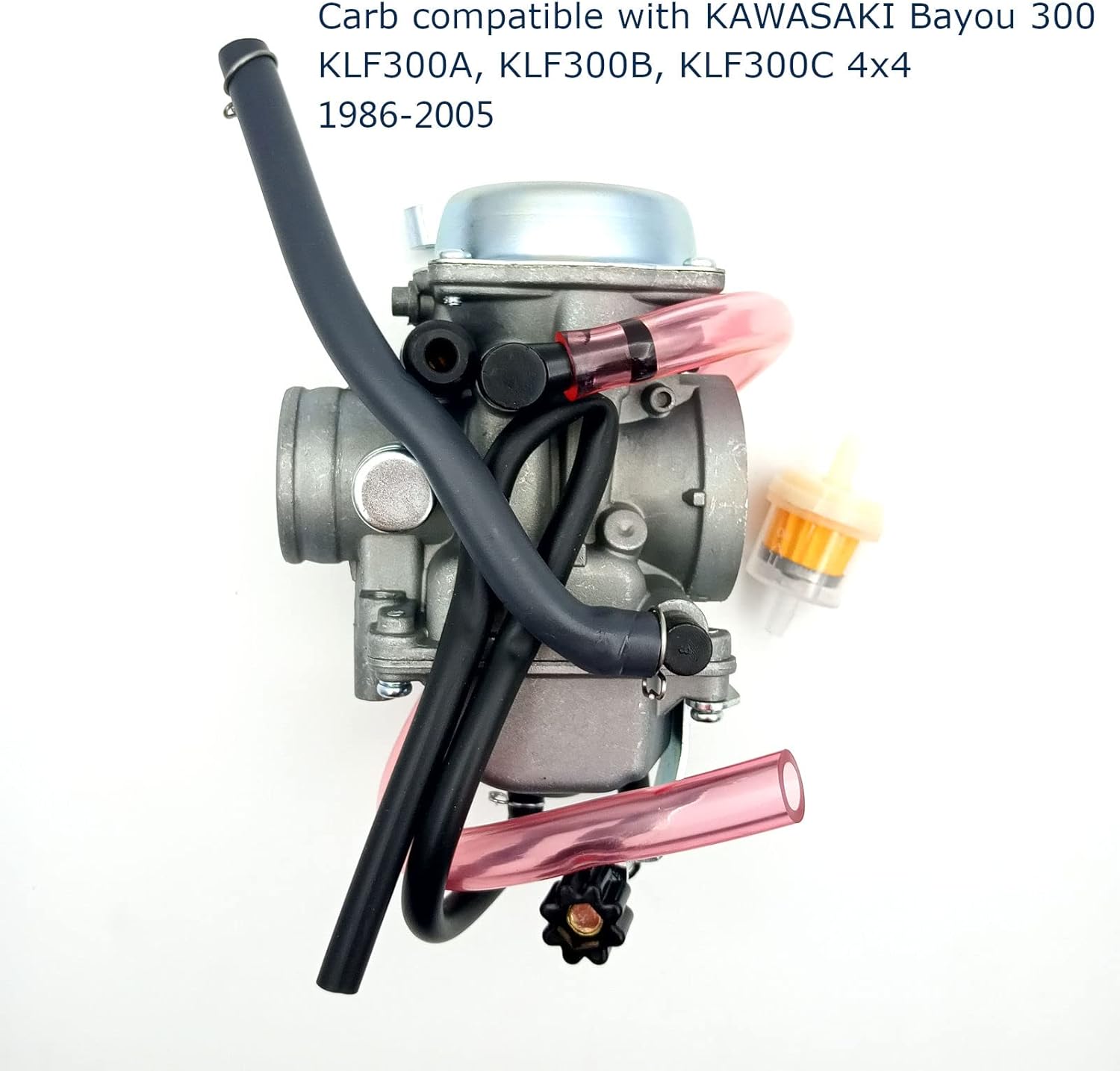KLF300 Carburetor Compatible with Kawasaki Bayou KLF 300 ATV Carb 1986-2005