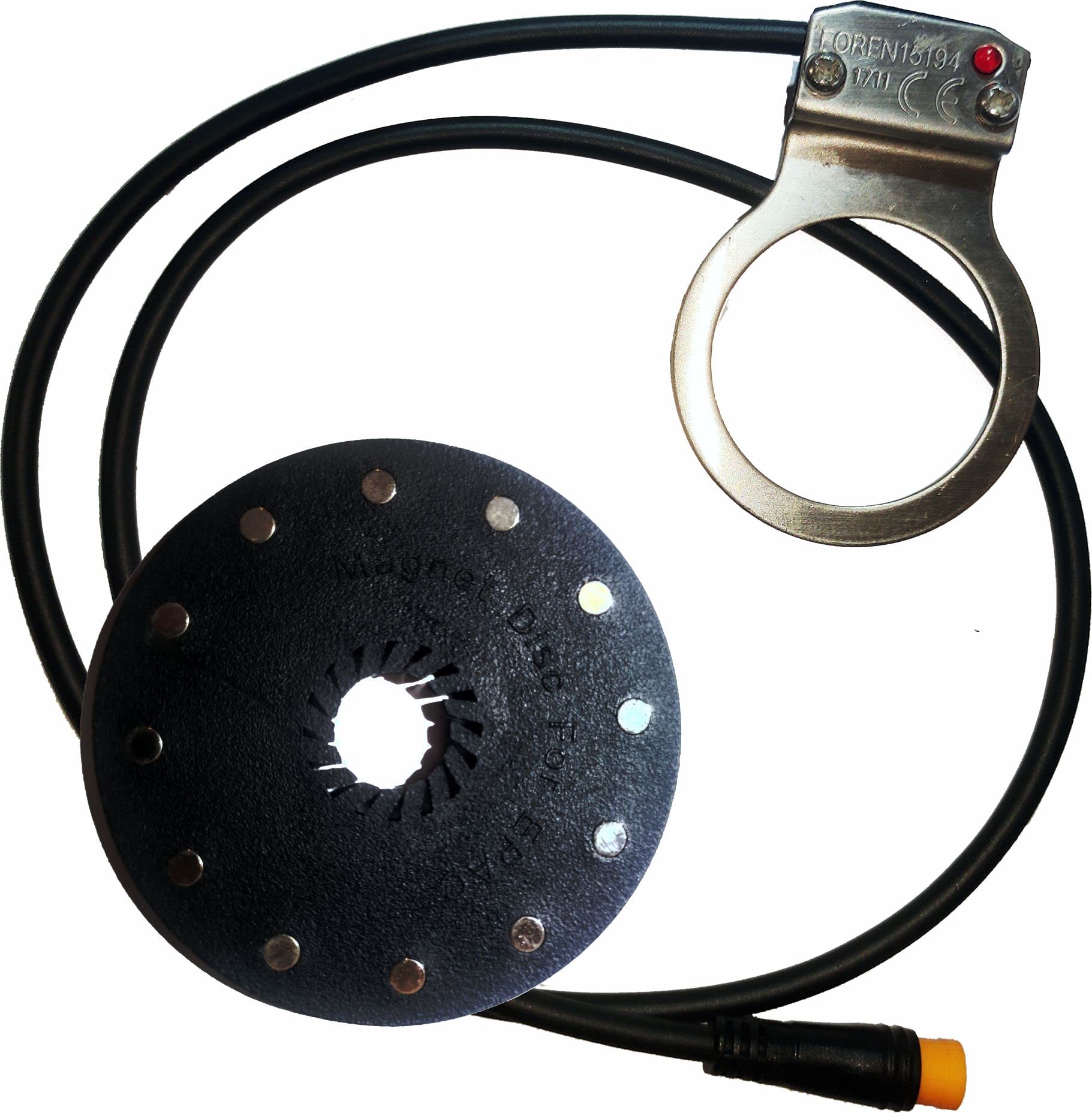 E-Bike PAS Pedals Sensor Power Assist Sensor Waterproof 12 Magnetic Point D14